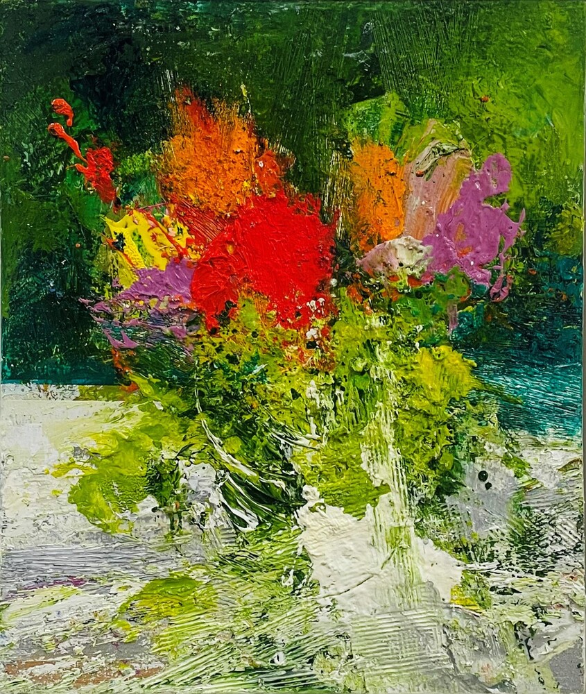 'Tulips, Holly And Ivy' by artist Matthew Bourne